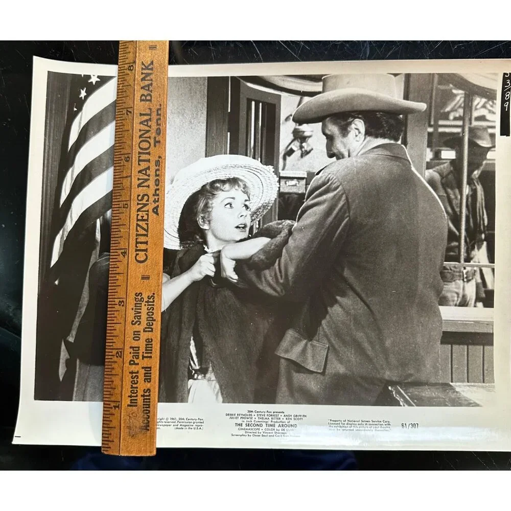 Vintage Debbie Reynolds The Second Time Around 1961 ‘Fighting Crooks’ Movie Stil - Picture 9 of 15